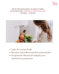 Plan alimentaire personnalisé & Suivi visio : 2 mois pour mieux vivre la ménopause